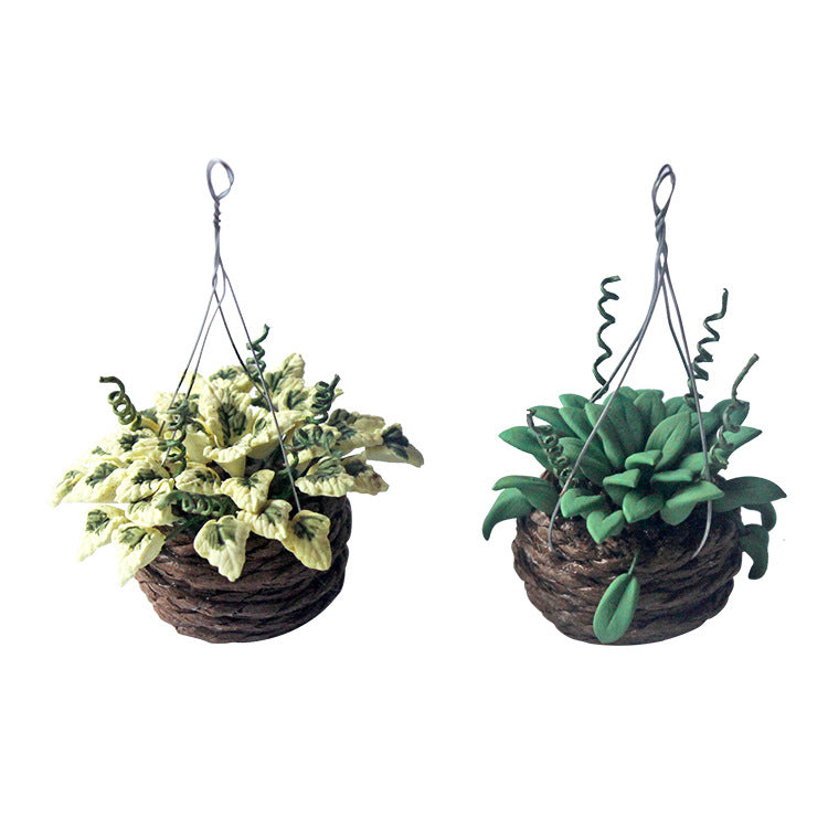 Household Mini Hanging Basket Green Plant