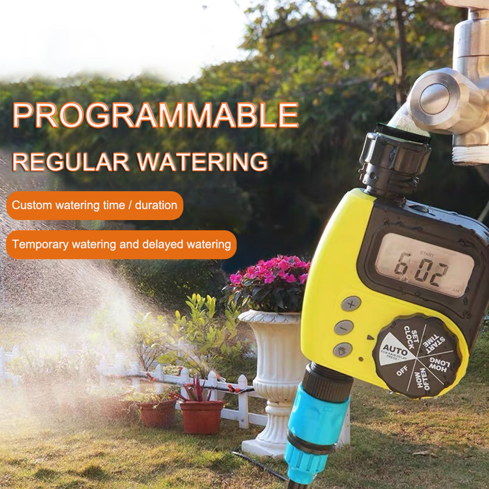 Intelligent Atomization Spray Drip Irrigation System Hose Watering Timer