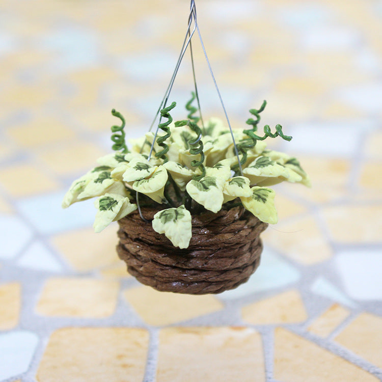 Household Mini Hanging Basket Green Plant