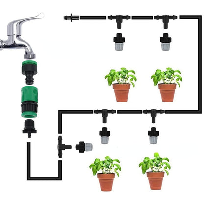 Garden Irrigation Hose Water Mist Greening System Package