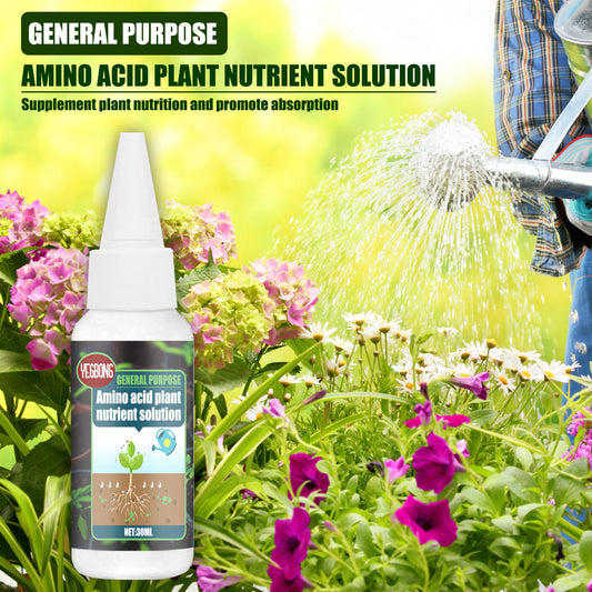Amino Acid Plant Nutrient Solution Organic Foliar Fertilizer