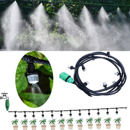 Garden Irrigation Hose Water Mist Greening System Package